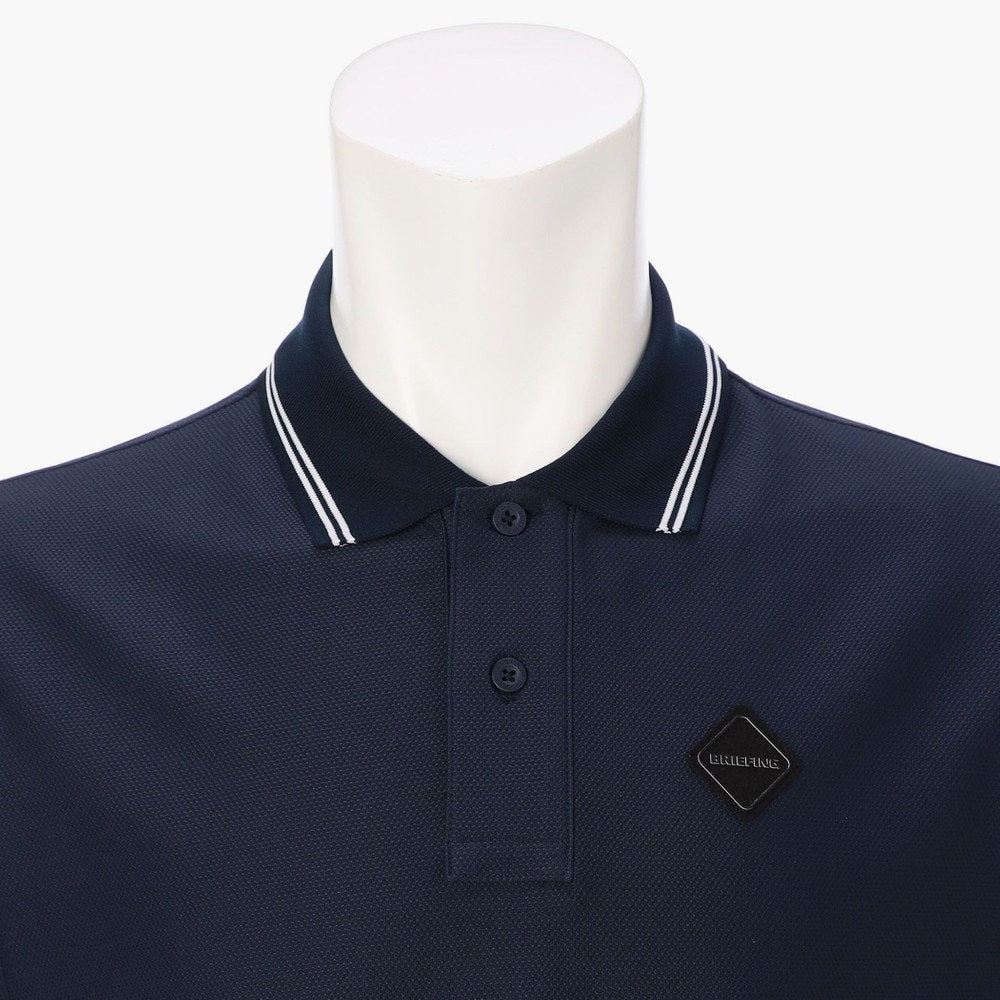 BRIEFING MENS MS MESH MINI LINE POLO