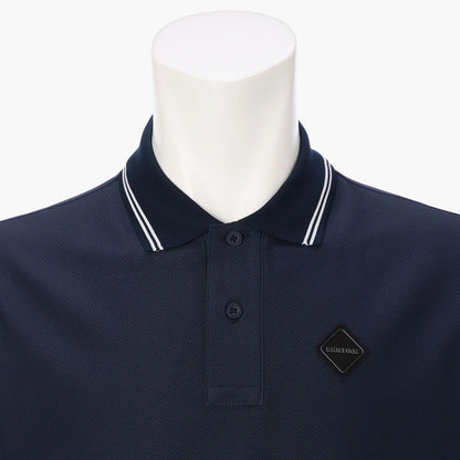 BRIEFING MENS MS MESH MINI LINE POLO