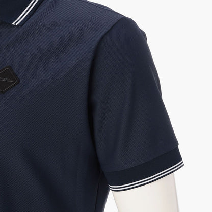BRIEFING MENS MS MESH MINI LINE POLO