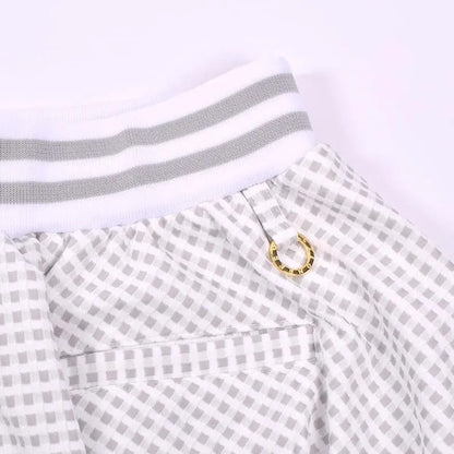 Resurrection WOMENS  Gingham Check Skirt Flared