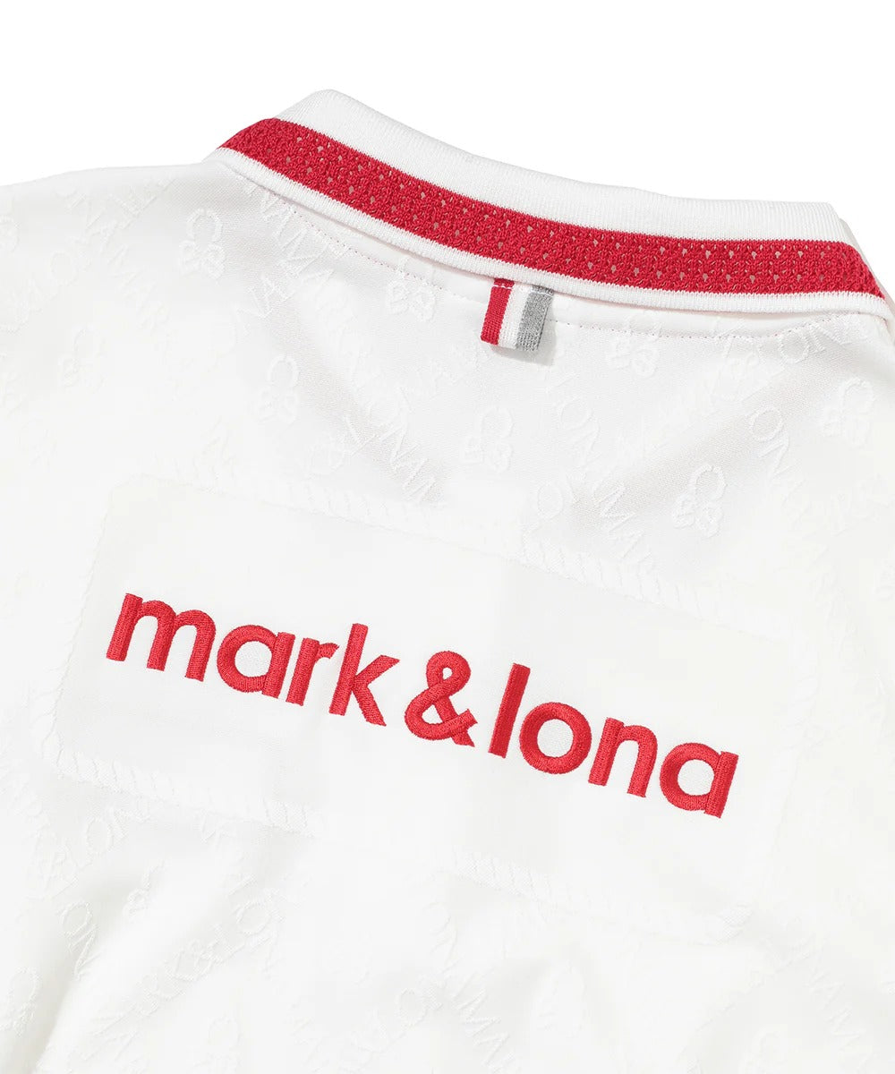 MARK&LONA WOMENS Adamant Jacquard Polo
