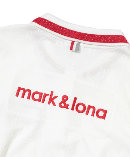 MARK&LONA WOMENS Adamant Jacquard Polo