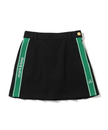 MARK&LONA WOMENS Ace Line Back Pleat Skirt