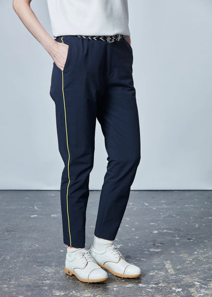 HERG1 WOMENS Piping Tuck Long Pants