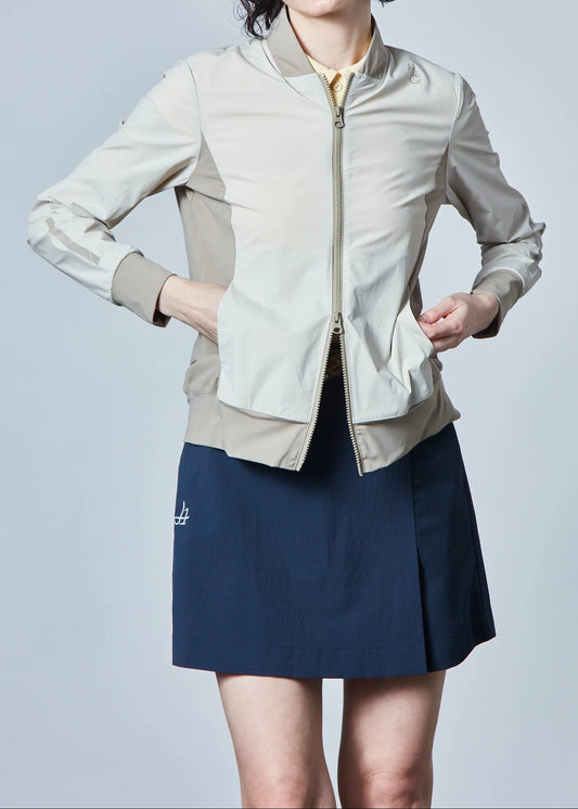 HERG1 WOMENS Packable Compact Nylon Stretch Blouson