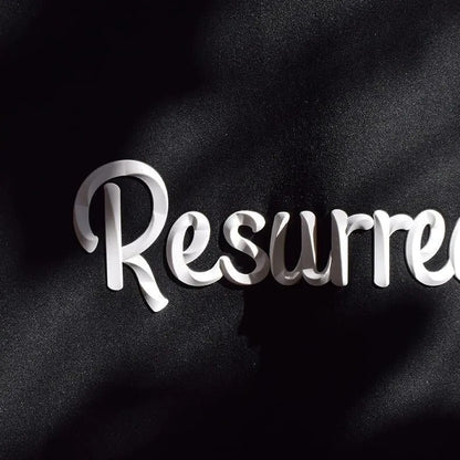 Resurrection MENS Silicone Logo Mock Neck