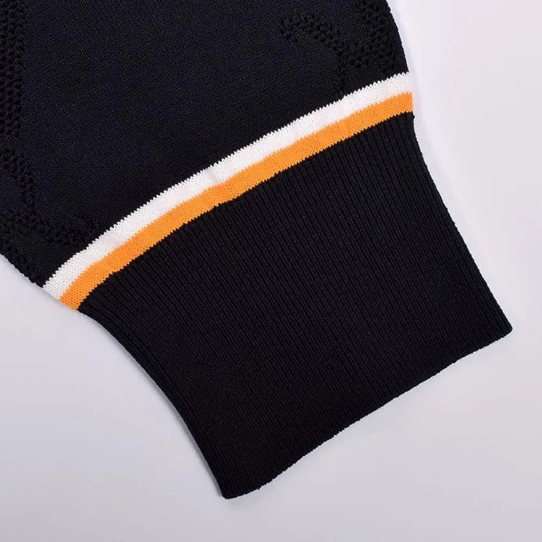 Resurrection MENS Mesh RR Logo Knit  L/S