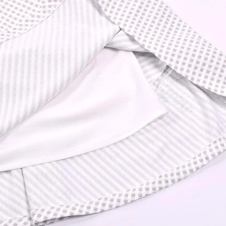 Resurrection WOMENS  Gingham Check Skirt Flared