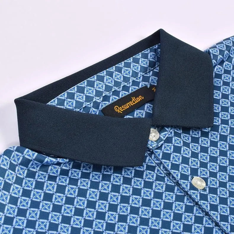 Resurrection MENS Scramble Crossing Polo Shirts