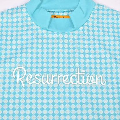 Resurrection WOMENS Scramble Cross Mock Neck