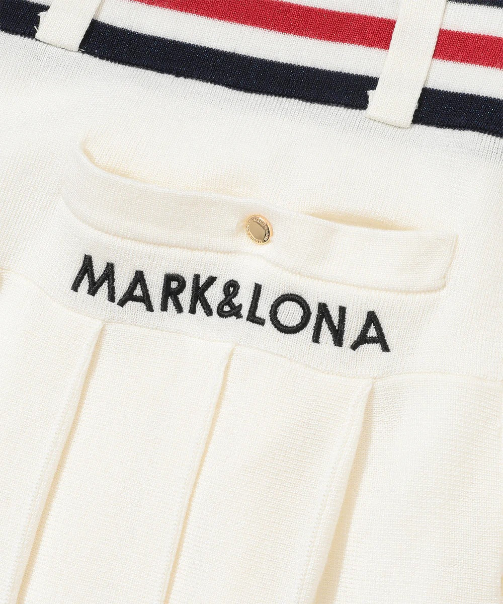 MARK&LONA WOMENS Luminous Pleated Knit Skirt