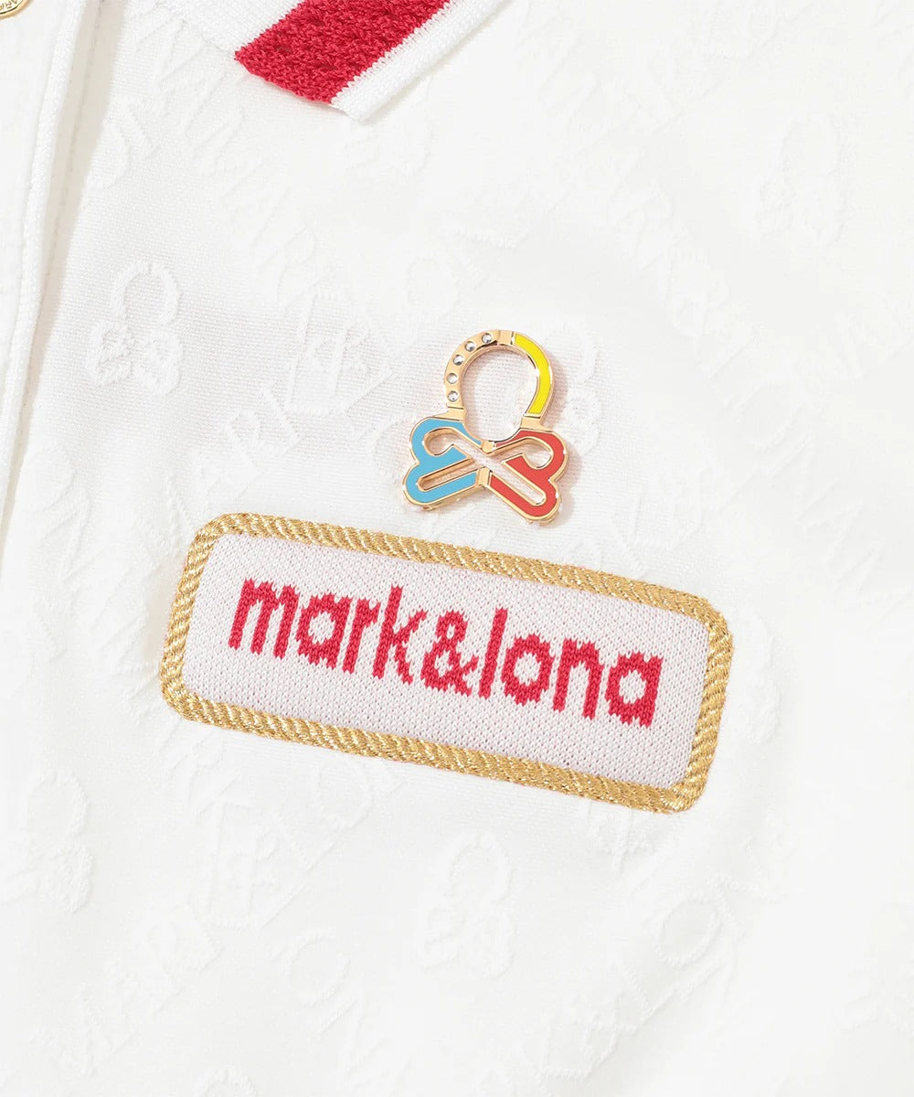 MARK&LONA WOMENS Adamant Jacquard Polo