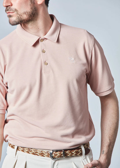 HERG1 MENS Cotton-like Modular Pique Polo