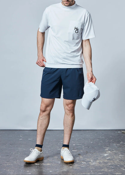 HERG1 MENS Matte Stretch 2-Tuck Shorts