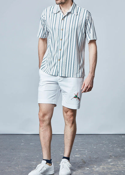 HERG1 MENS Summer Print Open Shirt