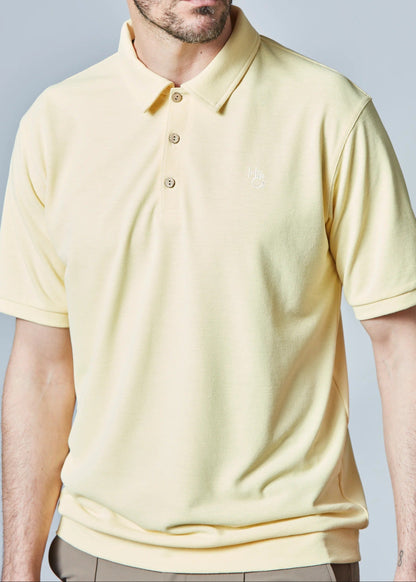 HERG1 MENS Cotton-like Modular Pique Polo