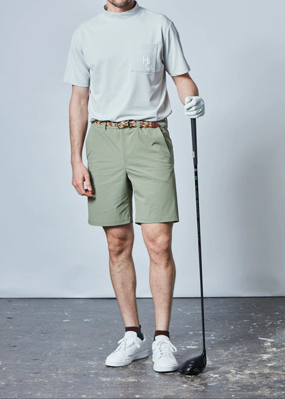 HERG1 MENS True Beaute Short Sleeve Mock Neck