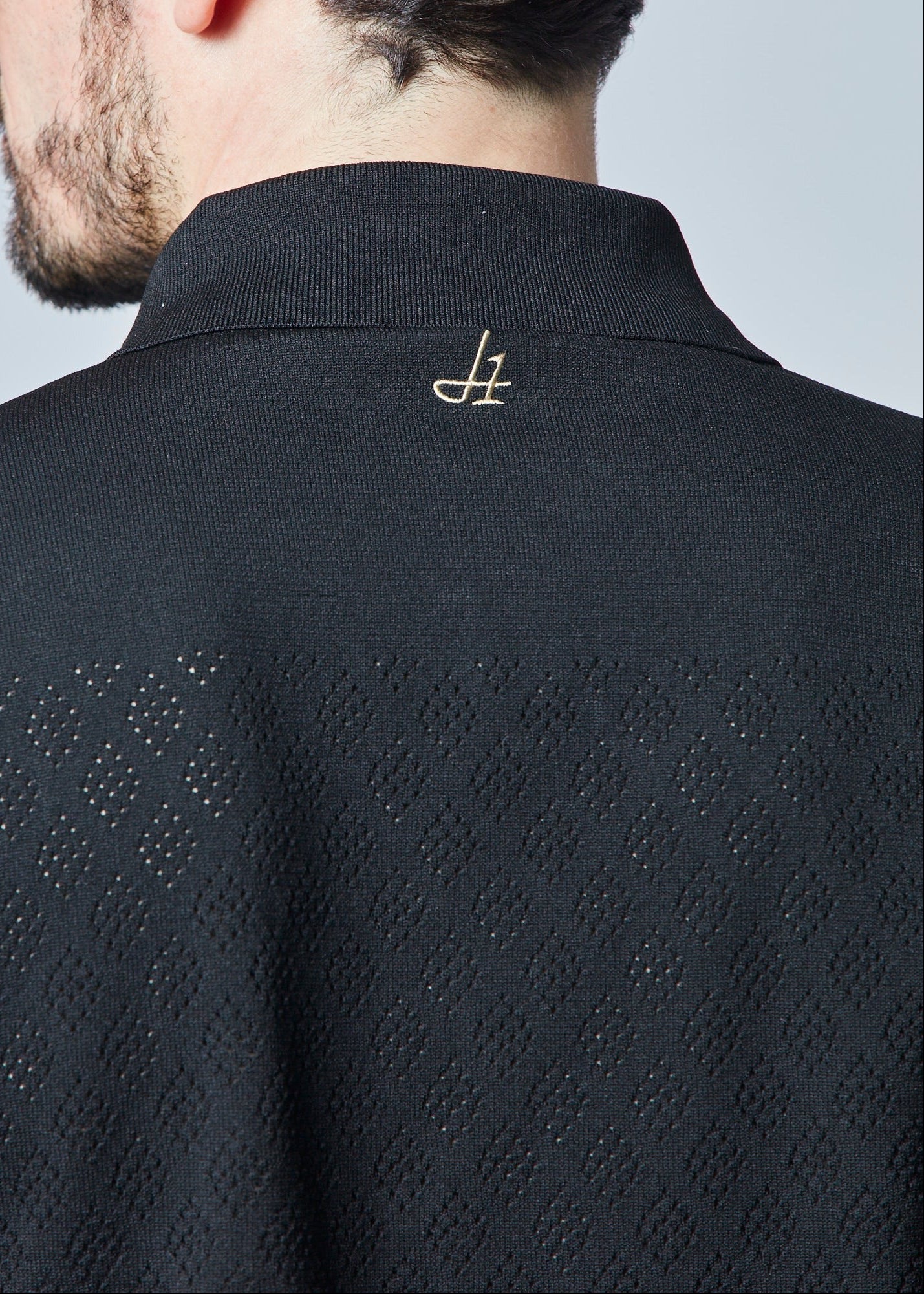 HERG1 MENS Open-collar Dry Knit Shirt