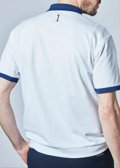 HERG1 MENS Exclusive White Modular Polo