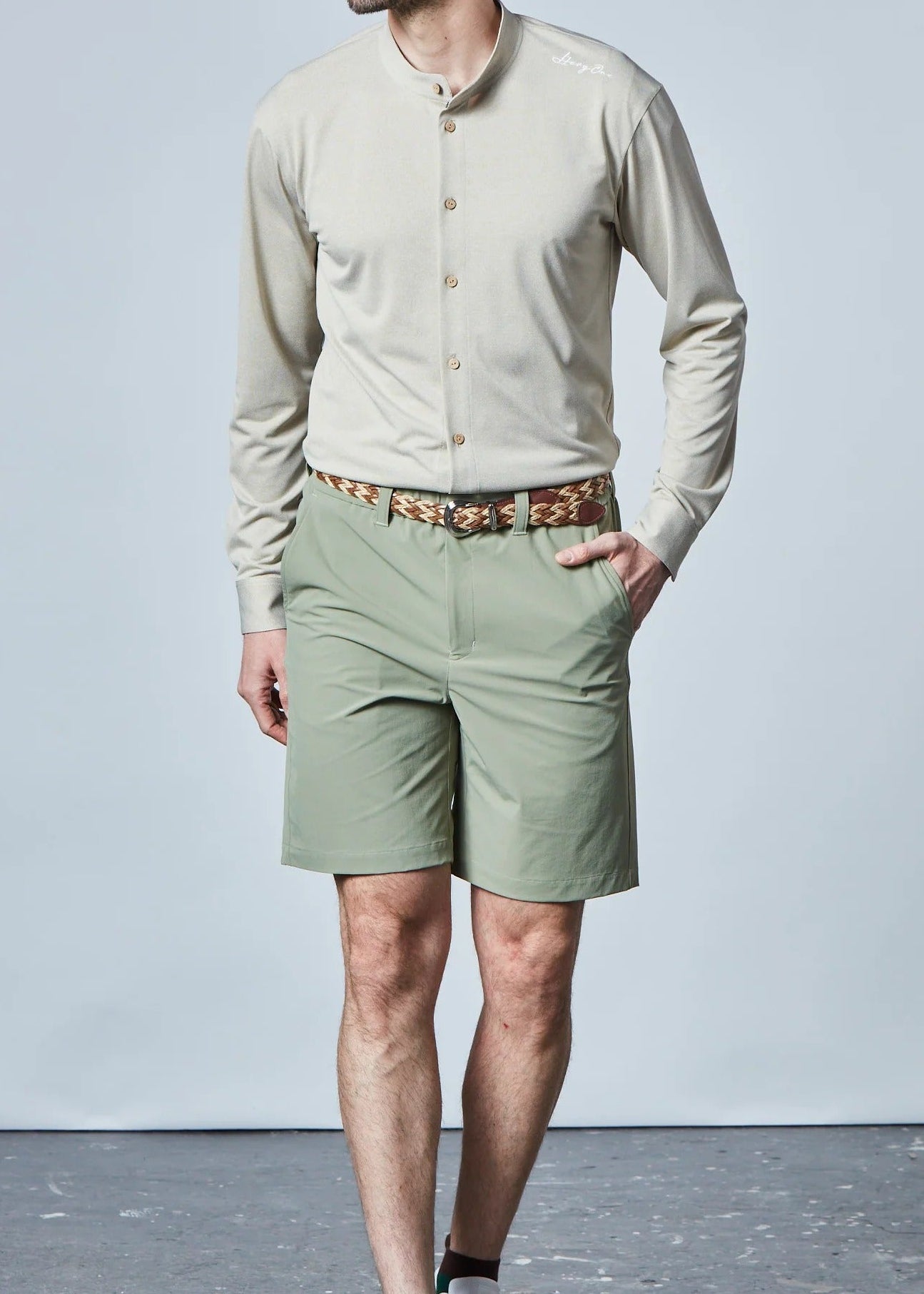 HERG1 MENS Nylon Stretch Shorts