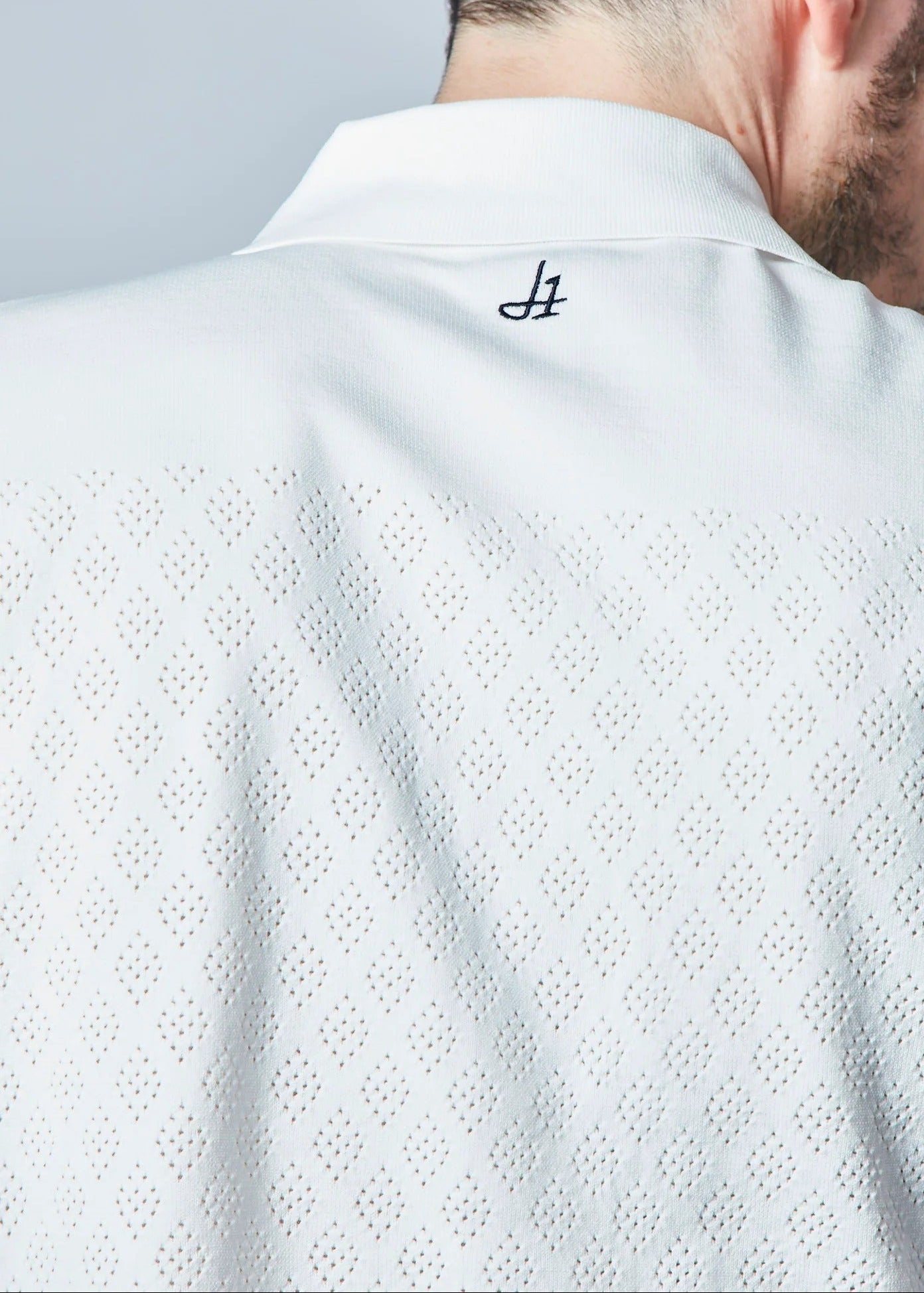 HERG1 MENS Open-collar Dry Knit Shirt