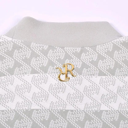 Resurrection MENS GM Striped Jagard Mock Neck