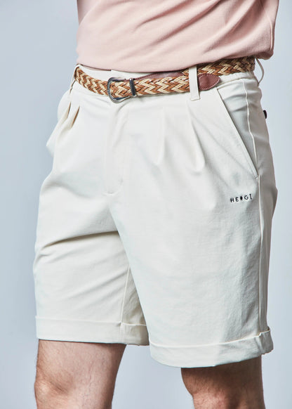 HERG1 MENS Matte Stretch 2-Tuck Shorts