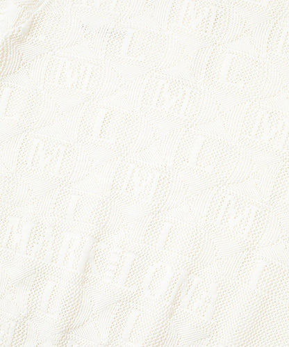 MARK&LONA WOMENS Lace Knit Polo Shirt