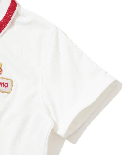 MARK&LONA WOMENS Adamant Jacquard Polo
