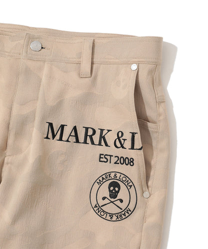 MARK&LONA MENS Gauge Utility Camo Jacquard Shorts