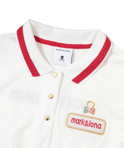 MARK&LONA WOMENS Adamant Jacquard Polo