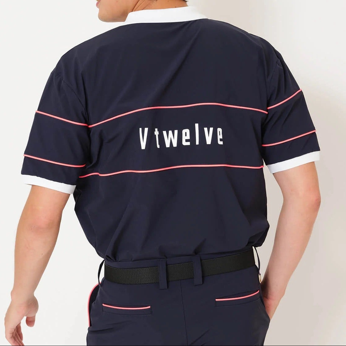 V12 MENS NEON L POLO