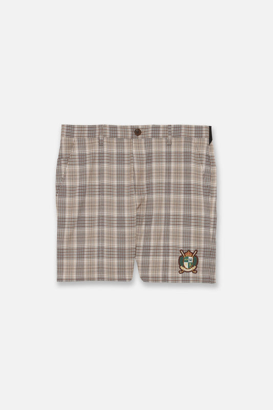 BELLMORE MENS CHECK SHORT PANTS