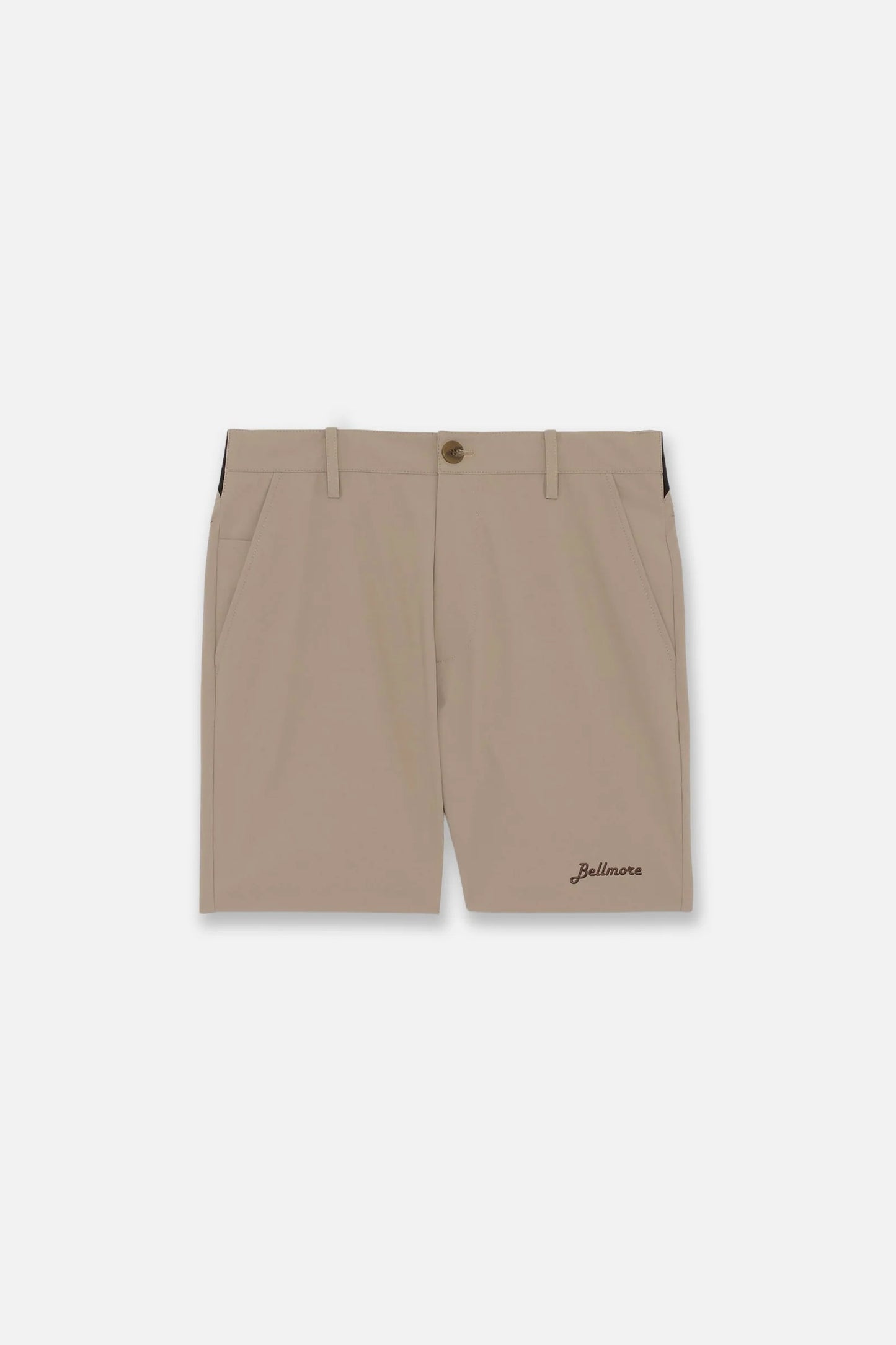BELLMORE MENS DRY-STRETCH LOGO SHORT PANTS