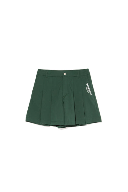 DEVEREUX GOLF WOMENS DVRX Dot Air Pleats Shorts