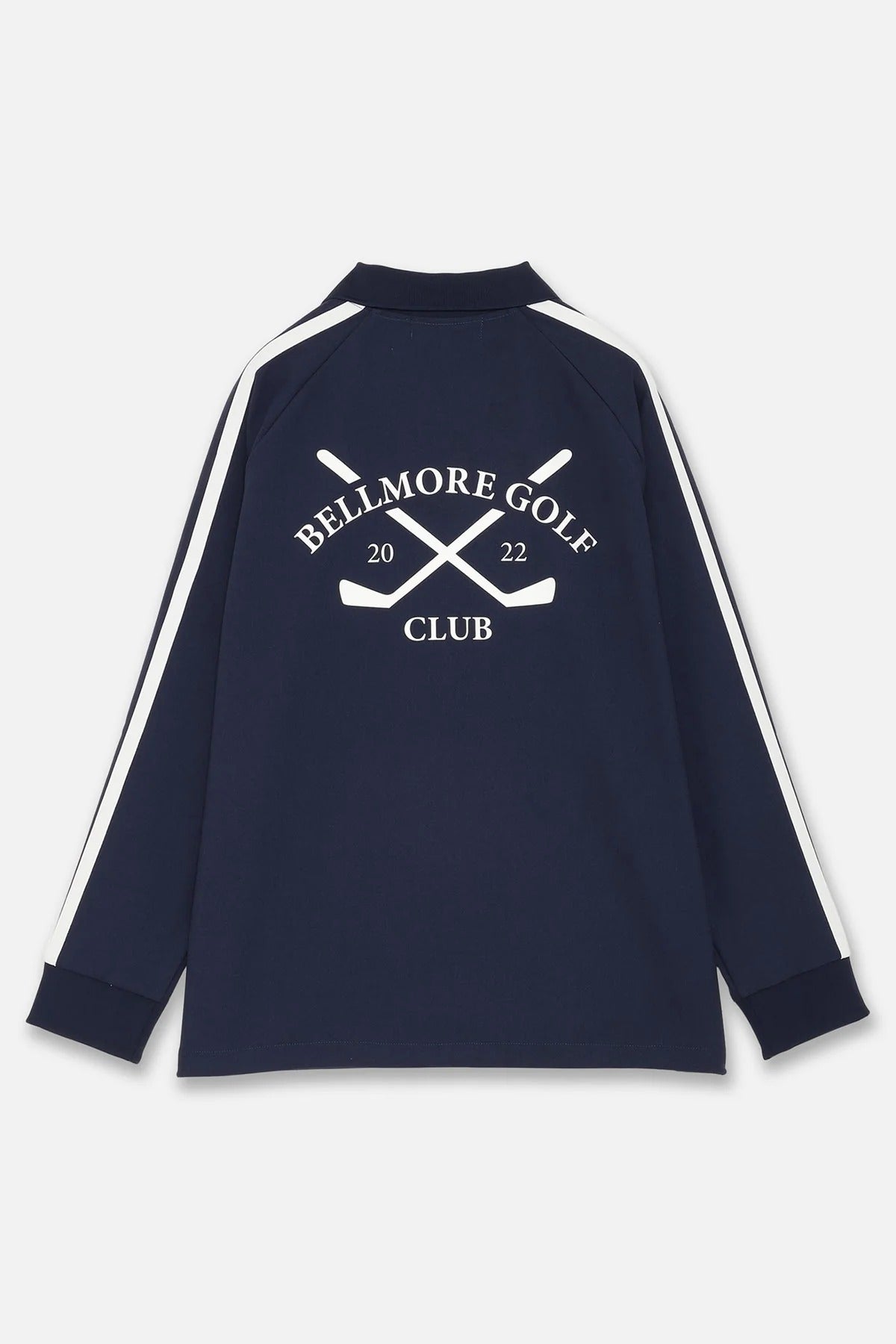 BELLMORE MENS LINE SLEEVE L/S POLO SHIRTS