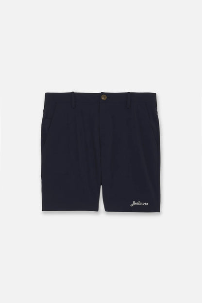BELLMORE MENS DRY-STRETCH LOGO SHORT PANTS