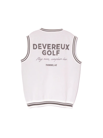 DEVEREUX GOLF WOMEN 18G Essential DVRX Knit Vest