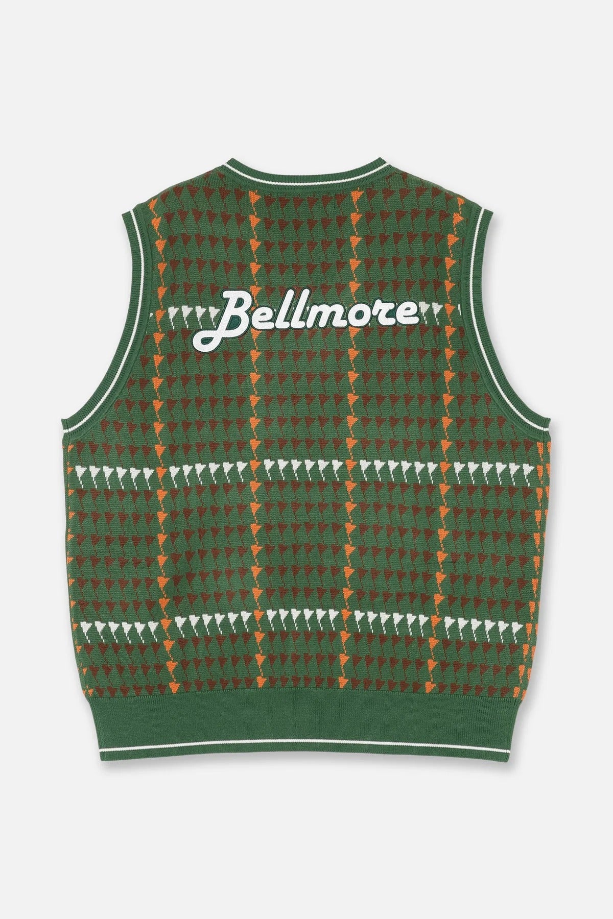 BELLMORE MENS PATTERNED KNIT VEST