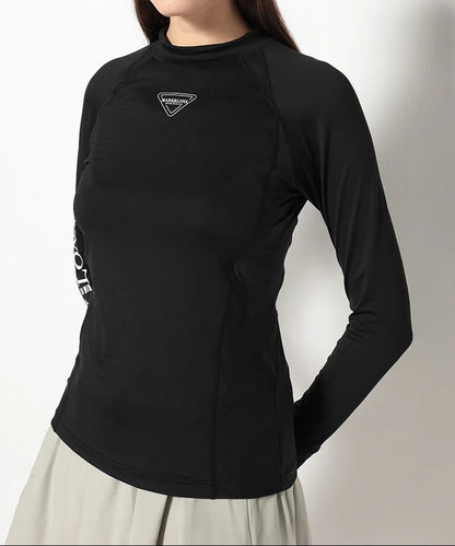 MARK&LONA WOMENS Mock Neck Long Sleeve Shirt