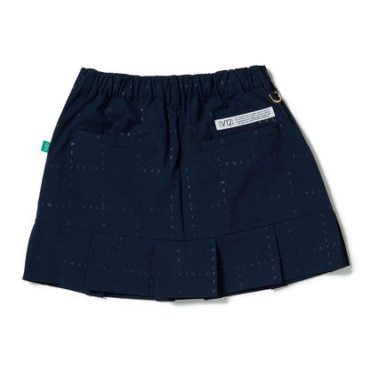 V12 WOMENS TYPO GRID SKIRT