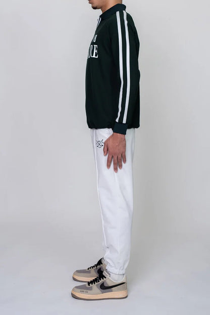 BELLMORE MENS LINE SLEEVE L/S POLO SHIRTS