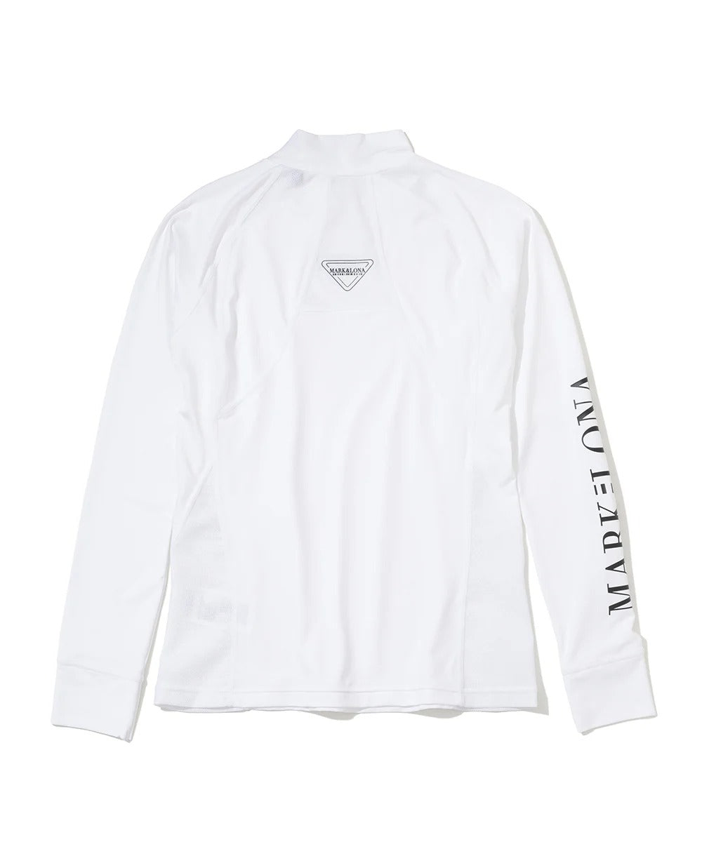 MARK&LONA WOMENS Mock Neck Long Sleeve Shirt