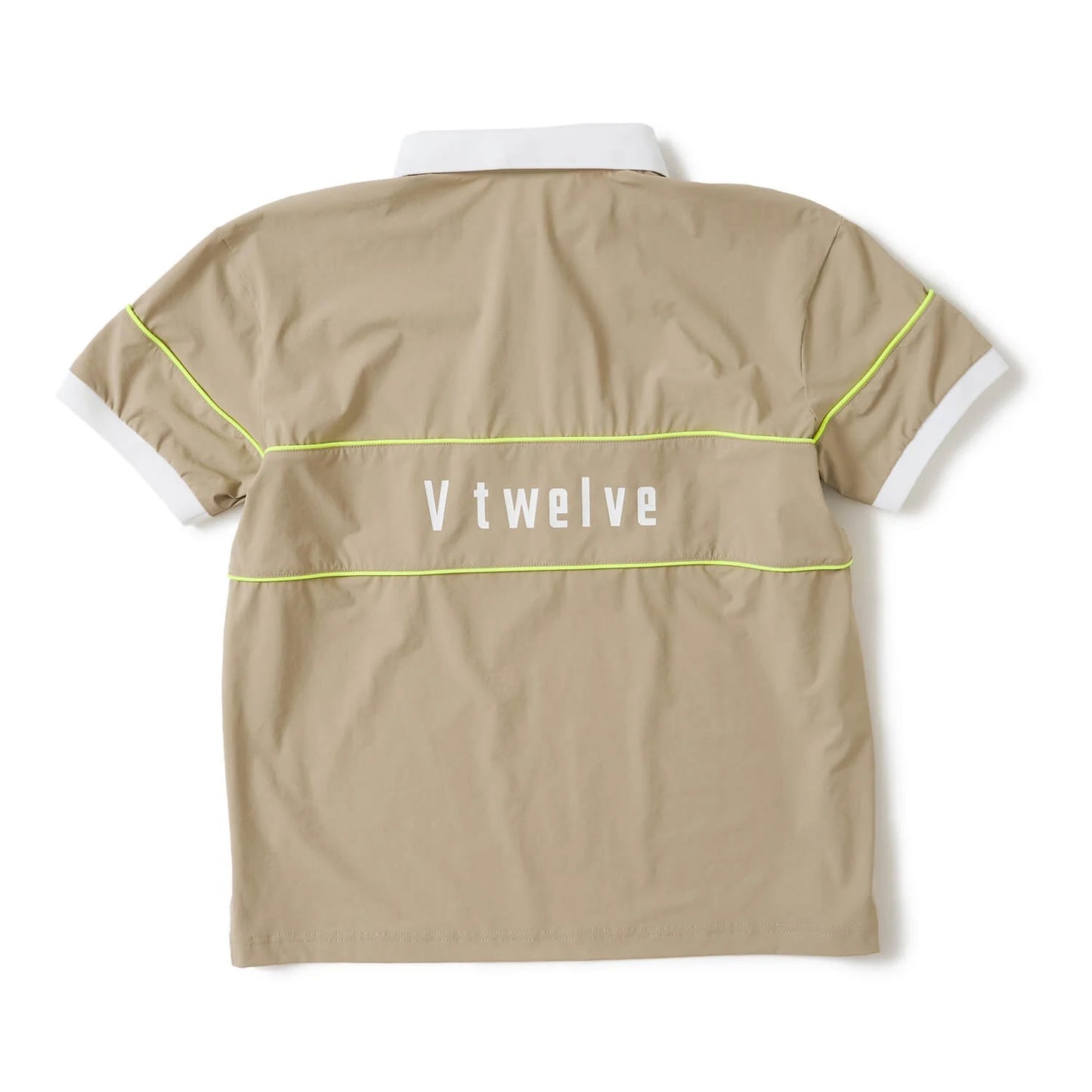 V12 WOMENS NEON L POLO