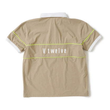V12 WOMENS NEON L POLO