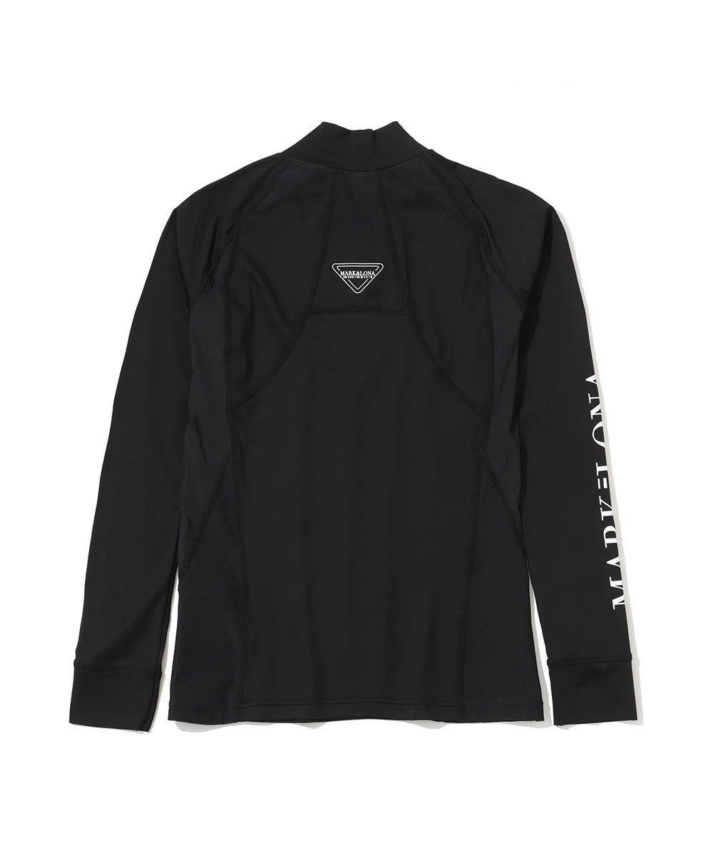 MARK&LONA WOMENS Mock Neck Long Sleeve Shirt