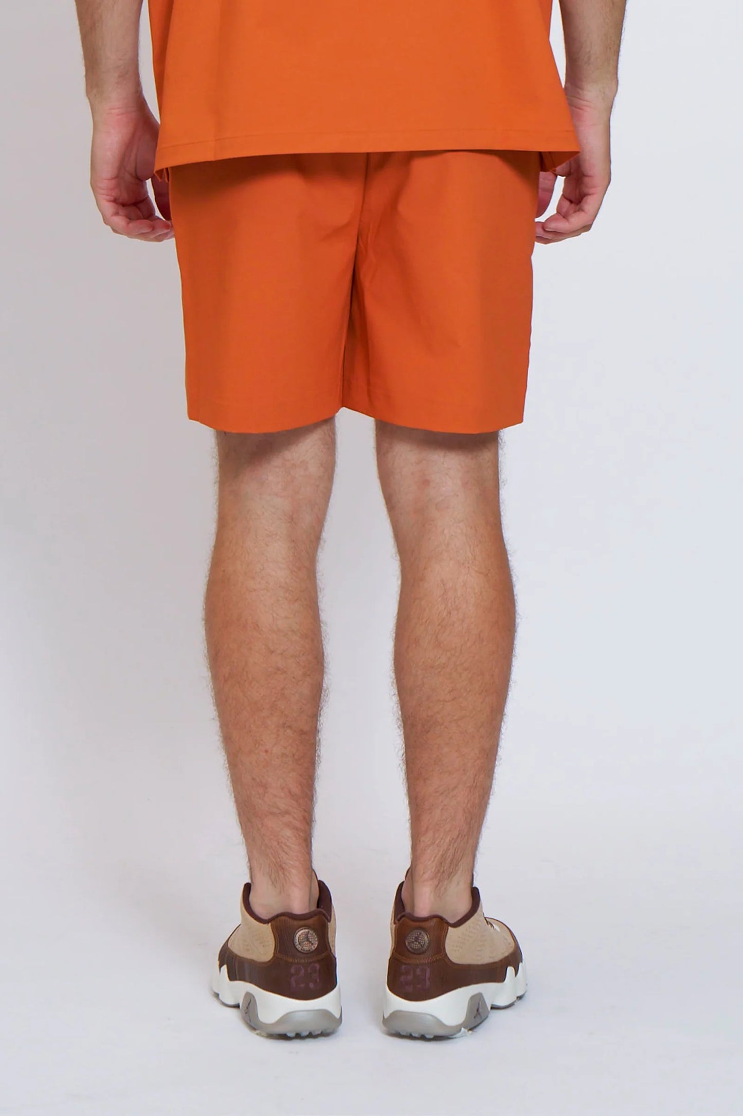 BELLMORE MENS DRY-STRETCH LOGO SHORT PANTS