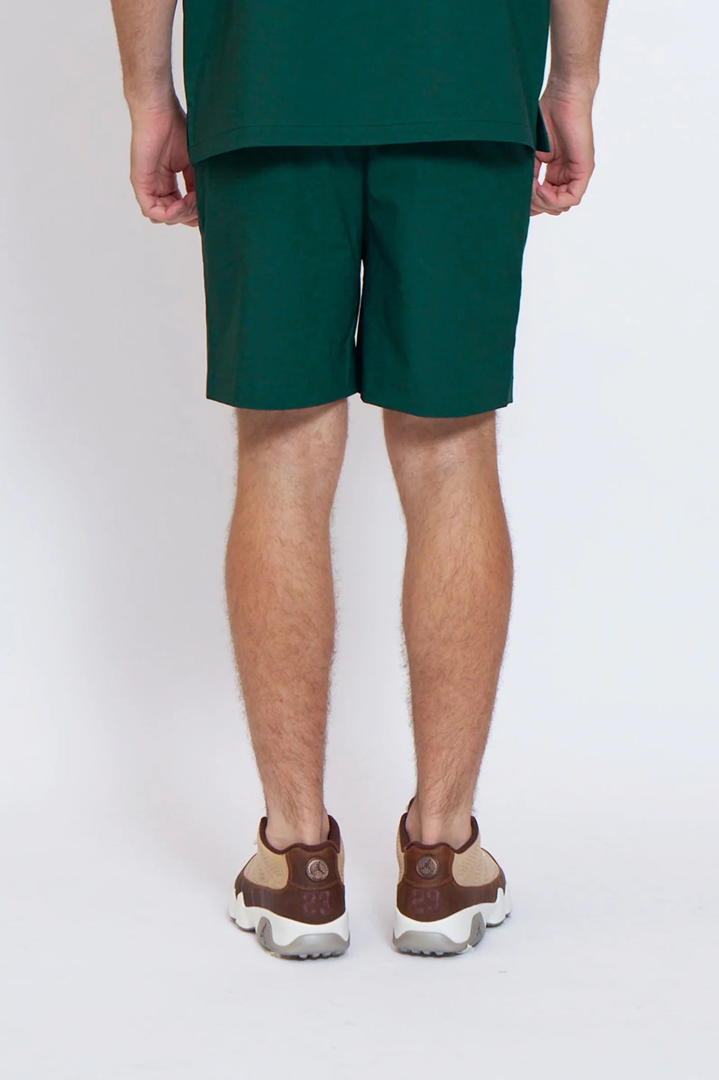 BELLMORE MENS DRY-STRETCH LOGO SHORT PANTS