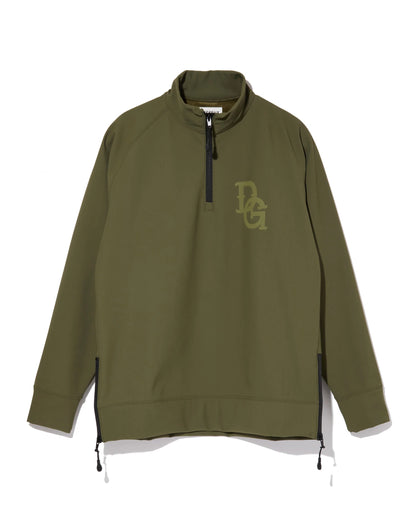 DEVEREUX GOLF MENS DG 3-Layer Fleece Half-Zip Pullover