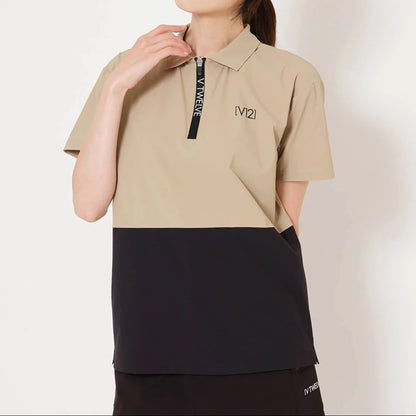 V12 WOMENS EXP ZIP POLO